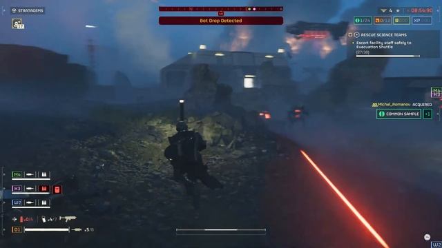 HELLDIVER 2 LEVEL 16 GOING TO WAR смотреть онлайн