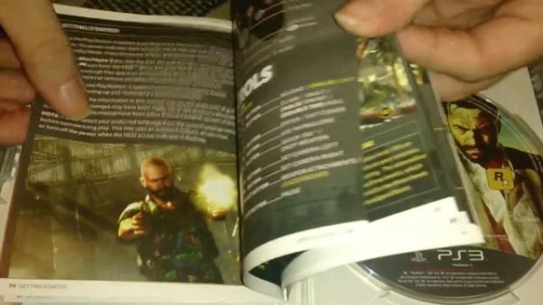 Nostalgamer Unboxes Max Payne 3 Three On Sony Playstation 3 Three UK PAL System Version