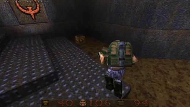 QuadQuake - E2M1: Operation: Critters (Enforcer) смотреть онлайн