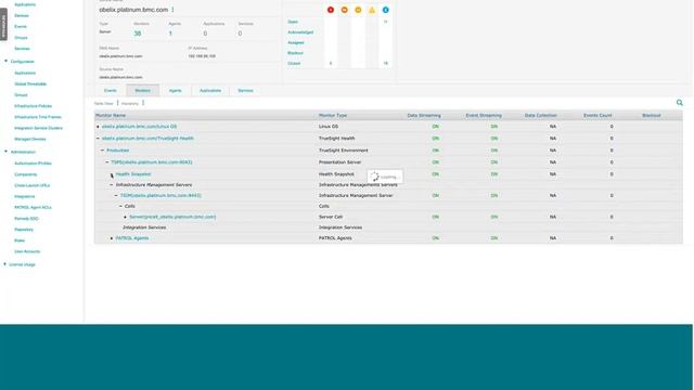 Self Health Monitoring | TrueSight Operations Management смотреть онлайн