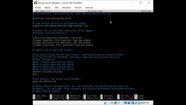 Konfigurasi NTP Server di Ubuntu dengan Menggunakan Virtual Box смотреть онлайн