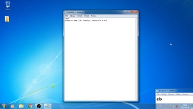 poradnik jak stworzyć notatnik w systemie windows 7 dokument tekstowy смотреть онлайн