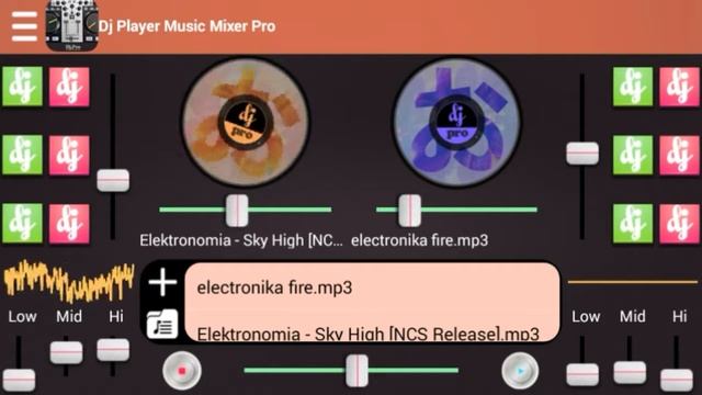 DJ Player Mixer Pro android смотреть онлайн