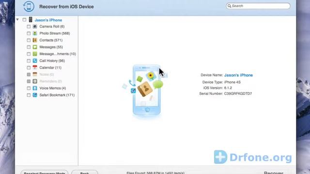 Recover iPhone 4S Contacts: Recover Contacts from iPhone 4S directly without iTunes Backup on Mac смотреть онлайн