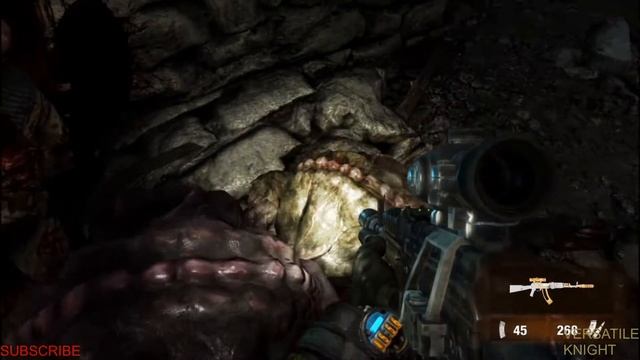 Metro Redux: Last Light - Giant monster epic fight ( max settings , spartan, hard difficulty) смотреть онлайн