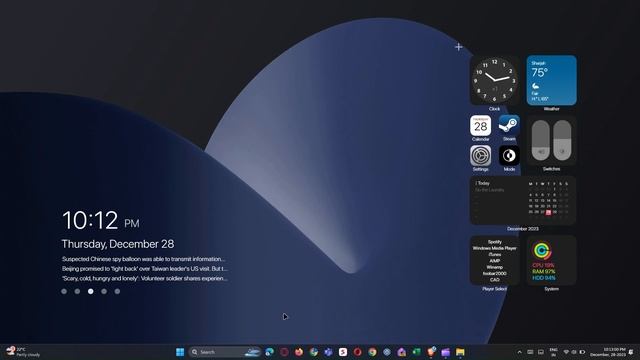 Give your desktop a minimal look | MacOS Theme | VoidEclipse Made with Clipchamp смотреть онлайн