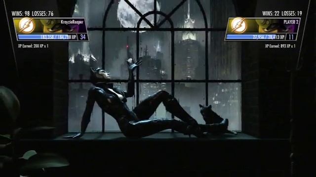 EGP Wonder_Chef (Aquaman) vs EGP Krayzie (Catwoman) Offline Casuals 4/23/13 смотреть онлайн