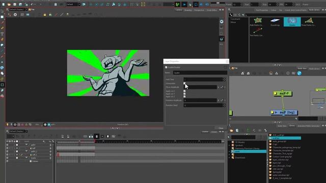 The Quake node in Toon Boom Harmony смотреть онлайн
