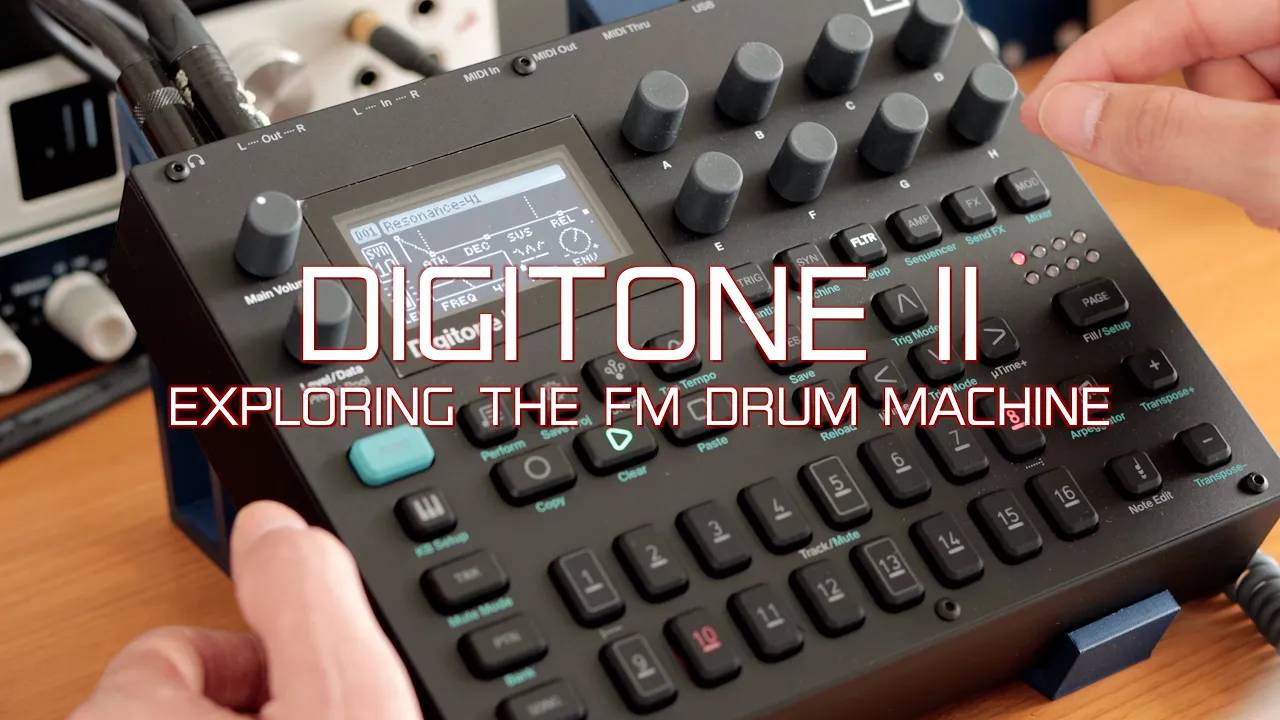 Elektron Digitone II: Exploring New FM Drum Machine