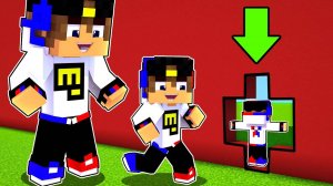 ГИГАНТ БОЛЬШОЙ СРЕДНИЙ и МАЛЕНЬКИЙ ЧЕЛЛЕНДЖ в МАЙНКРАФТ НУБ ВИДЕО ТРОЛЛИНГ MINECRAFT Евгенбро