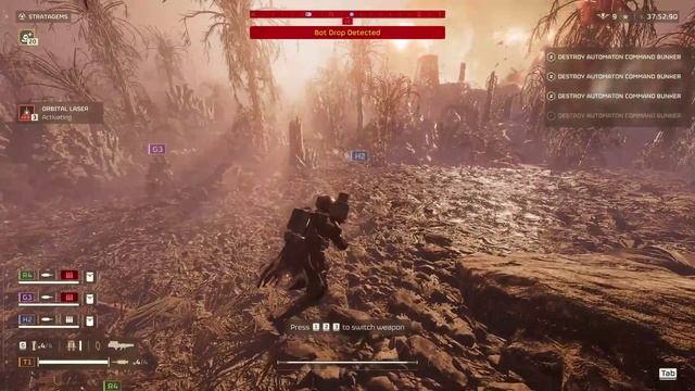 Automaton Helldive - Team Orbital 380 - Two Missions, All Clear - Helldivers 2 смотреть онлайн