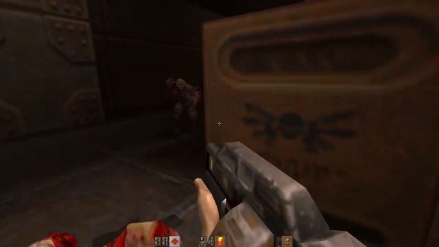 Quake 2 (nightmare) Part 1: The gentleman's way смотреть онлайн