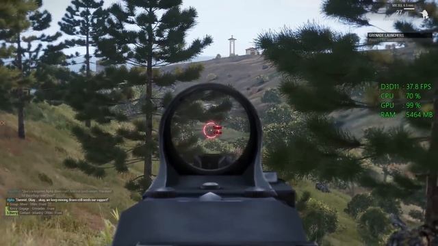 GeForce GTX 1050 ti -- Intel Core i3-7100 -- Arma 3 FPS Test смотреть онлайн