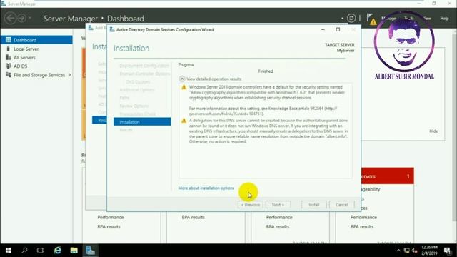 How to install and configure DNS Server on Windows Server 2016 (step by step) | DNS Server Bangla смотреть онлайн