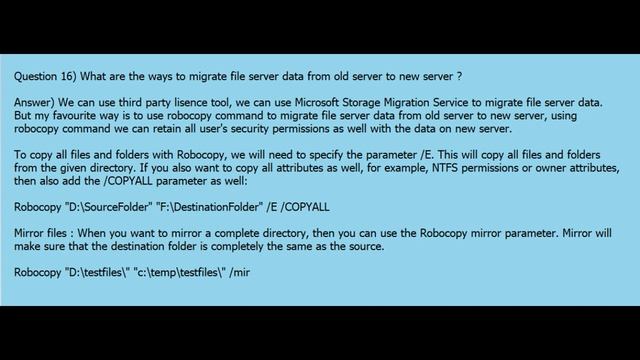Windows Server Interview Questions 2024 Level 3 Part2 смотреть онлайн