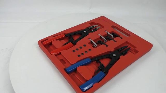 Съемник стопорных колец 2шт со сменными носами 10 TA-H1036 смотреть онлайн