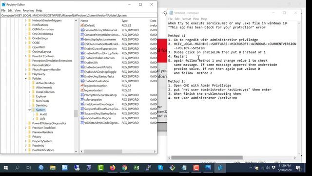 How to Fix "App has Been Blocked for Your Protection" Error in Windows 10 [100% Working] смотреть онлайн