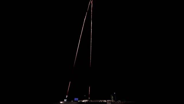 ArmA 3 - U.S. Counter-Rocket Artillery Mortar System in Action at Night - Phalanx CIWS - C-RAM смотреть онлайн