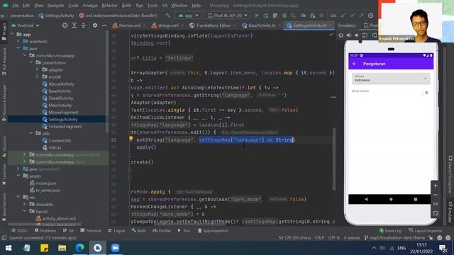 Android Study Jams Intermediate - Localization and Theme Mode смотреть онлайн