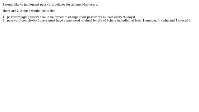 DevOps & SysAdmins: openldap: how to implement password policies? смотреть онлайн