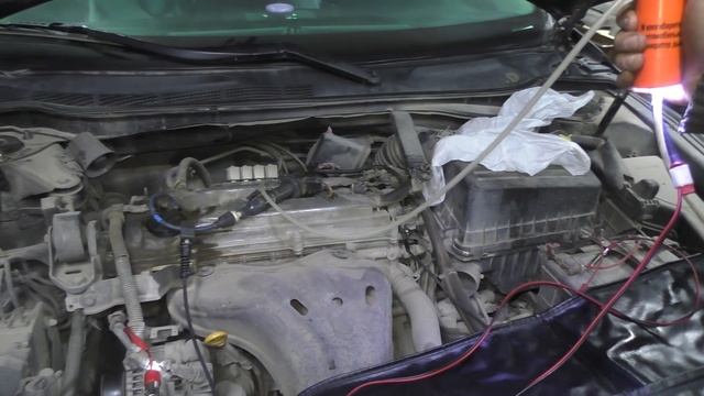 Toyota Camry - бедная смесь