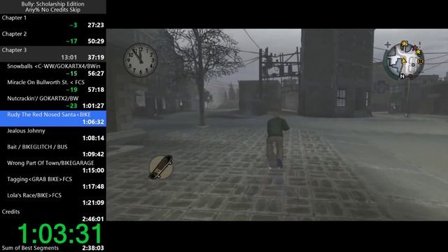 Bully: Scholarship Edition - Any% NCS Speedrun in 2:41:17 (Part 1) смотреть онлайн
