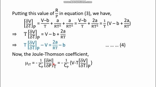 Thermodynamics: Lecture 37: Joule Thomson Effect: Inversion Temperature (Ti) смотреть онлайн
