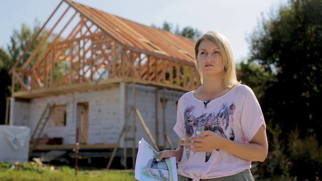 Дом-шале, технологии. Комбинированный дом из газобетона и дерева. Open Village смотреть онлайн