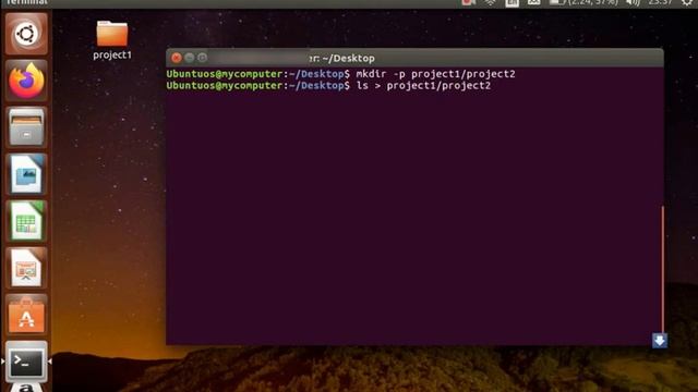 Command lines : rm and rmdir commands смотреть онлайн