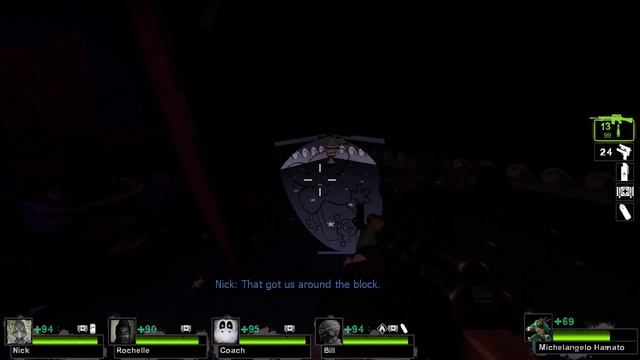 Left 4 Dead 2 Dark Carnival Walkthrough (ADVANCED): Michelangelo's leading the boys now! смотреть онлайн