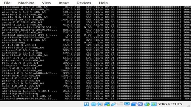 Installing Arch Linux Base-OS смотреть онлайн