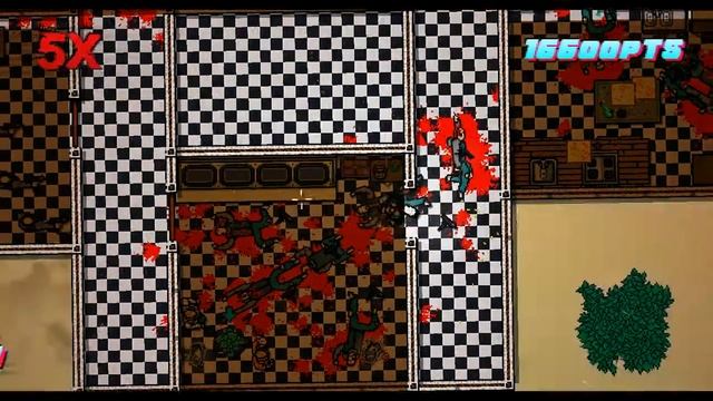 Финальная версия карты Пять ночей с Фредди 1 на Hotline Miami 2 смотреть онлайн