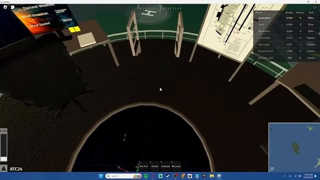 CONTROLLING ROCKFORD TOWER IN ATC 24 смотреть онлайн