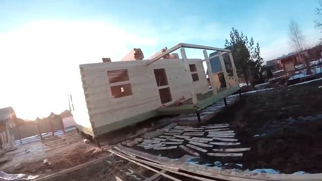 Дом 7х9 из бруса смотреть онлайн