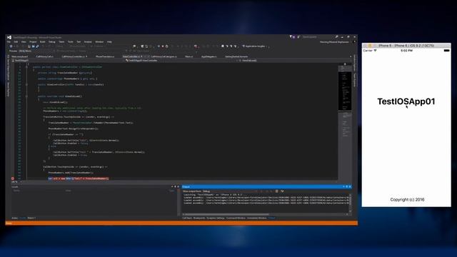 Testing out Xamarin iOS with Visual Studio 2015 Community Edition смотреть онлайн