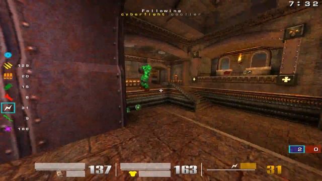Quake 3 OSP: '[cooller]-polosatiy-ztn.dm_67' смотреть онлайн