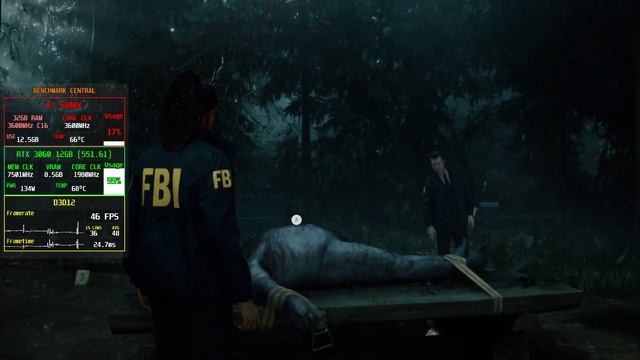 Alan Wake 2 | RTX 3060 | All Presets @ 1080P DLAA