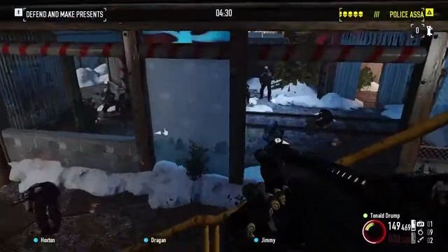 PAYDAY 2 - Santa's Workshop - Death Wish - Loud, Solo (with Team AI) смотреть онлайн