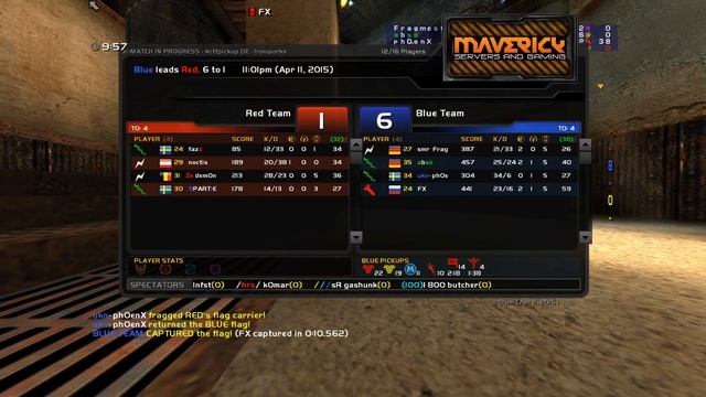 Quake Live: CTF FX ironworks (Spart1e, fazz, dem0n, noctis vs FX(POV), ph0enx, abso, Fragmaster) смотреть онлайн