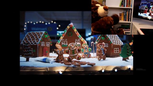 Walmart Teddy Bear Reacting to Walmart Teddy Holiday Commercial смотреть онлайн