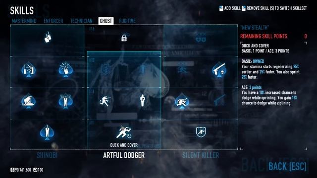 Payday 2 : สกิลสาย Pure Stealth [Update 100] смотреть онлайн