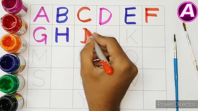 A for Apple: Learn the ABCs | ABC song nursery rhymes | Alphabets | Learn to Write Alphabet смотреть онлайн