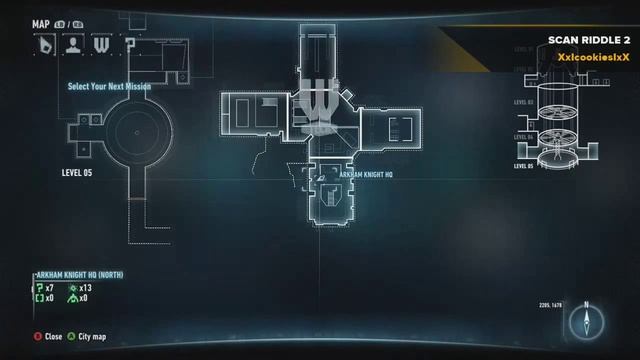Batman Arkham Knight - Scan Riddles - Arkham Knight HQ смотреть онлайн