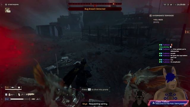 [FURRY VTUBER] 🦘 How many Divers we killing today? |Helldivers Day 5|🦘 смотреть онлайн