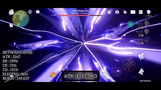 Engulfing Lightning vs Homa vs Skyward Spine vs Jade spear Damage Comparison [Genshin Impact] смотреть онлайн