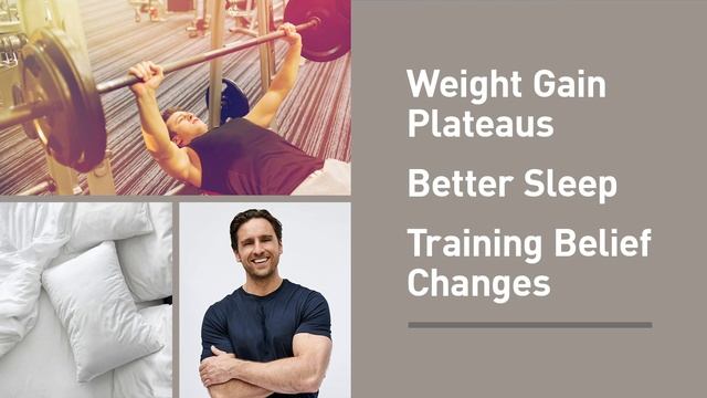 Q&A: Weight Gain Plateaus, Sleeping Better, and Training Beliefs Now vs. Then смотреть онлайн