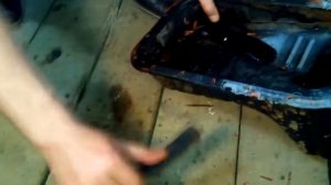 Удаляем старый герметик ч2