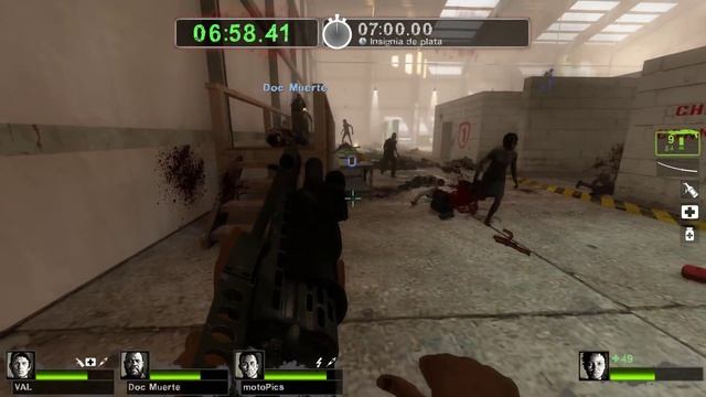 Left 4 Dead 2: Supervivencia | Killhouse: MW2 | Gameplay #23 смотреть онлайн