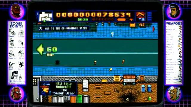 Retro city rampage part 1 Teenage Mutant Ninja Turtles. смотреть онлайн