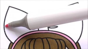 ЛОЛ Мультик Раскраска Как Нарисовать ЛОЛ СЮРПРИЗ ЛОЛ ГЛИТЕР ФЕНСИ